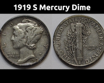 1914 D Barber Dime - Antique Denver Mintmark American Ten Cent