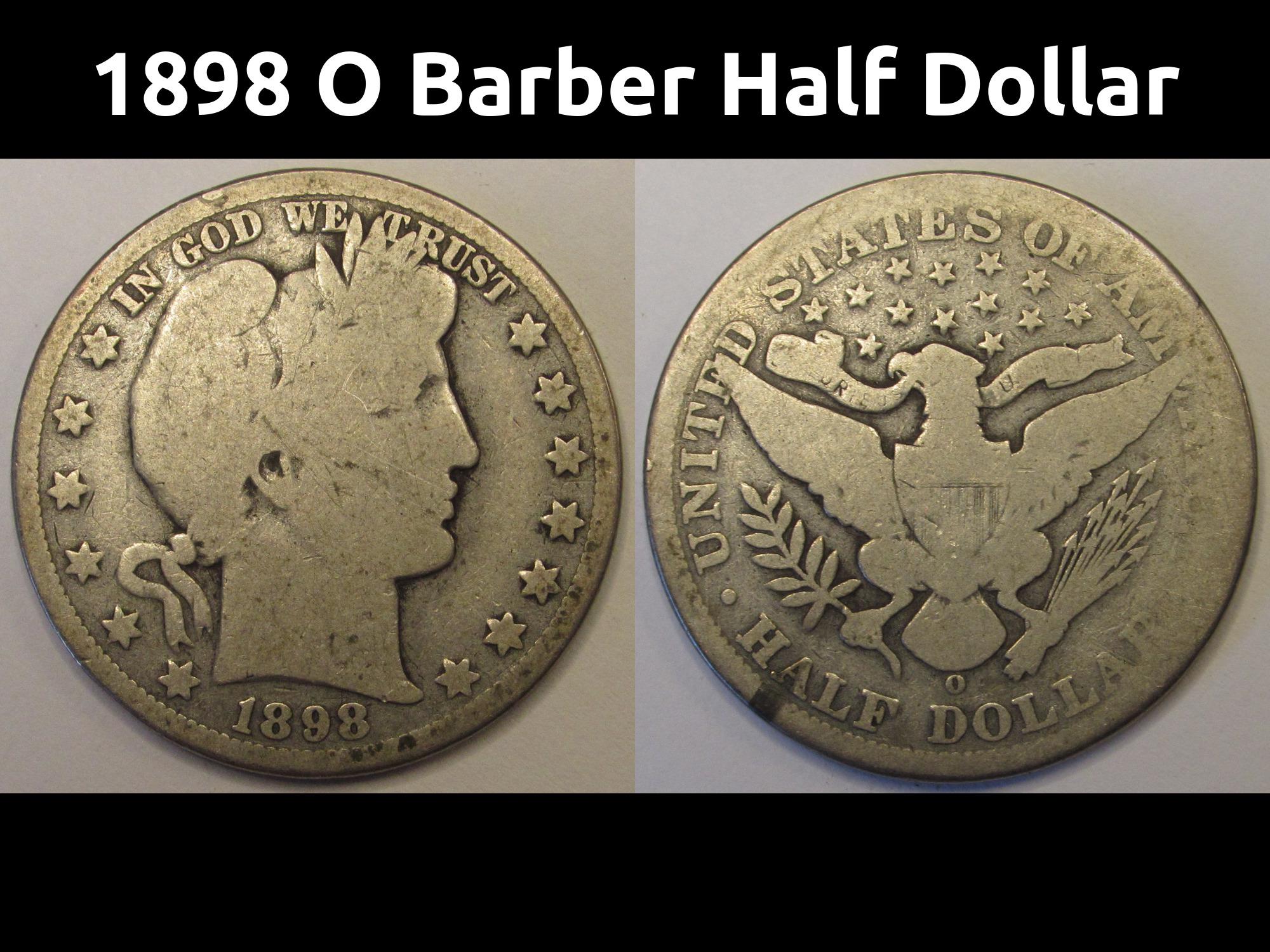 1898年 バーバー50セント銀貨3枚セット 【公式通販】