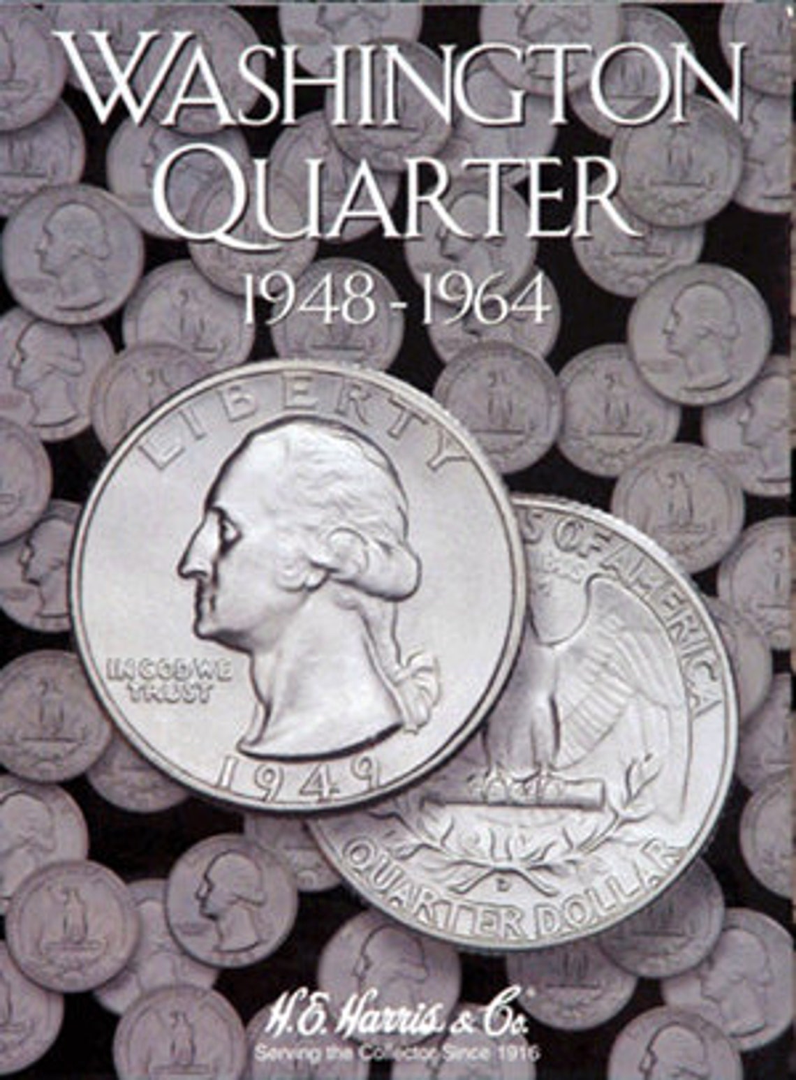 H.E. Harris Coin Folders for US Quarters Standing Liberty Etsy