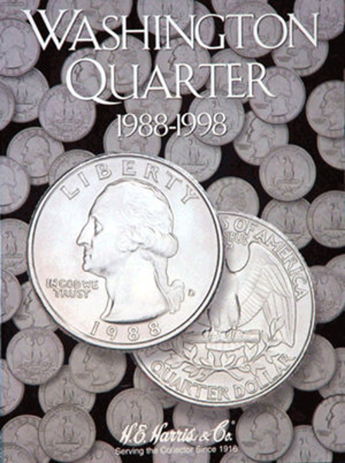 H.E. Harris Coin Folders for US Quarters Standing Liberty Etsy