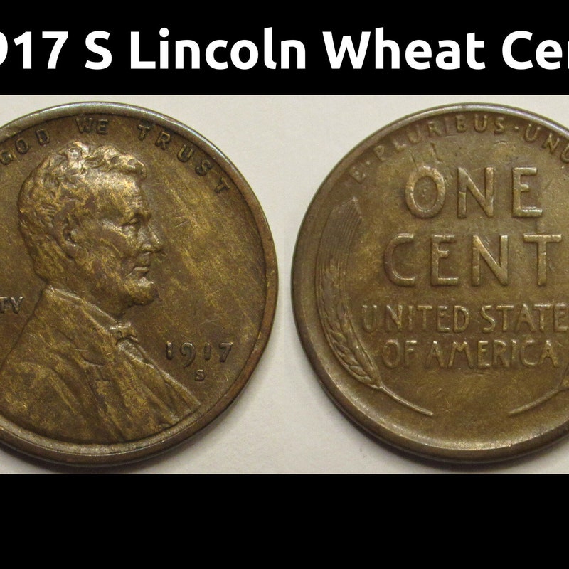 1917 Wheat Penny - Etsy