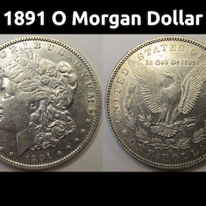 1896 S モルガン ダラー - アンティークの高級サンフランシスコ ミント