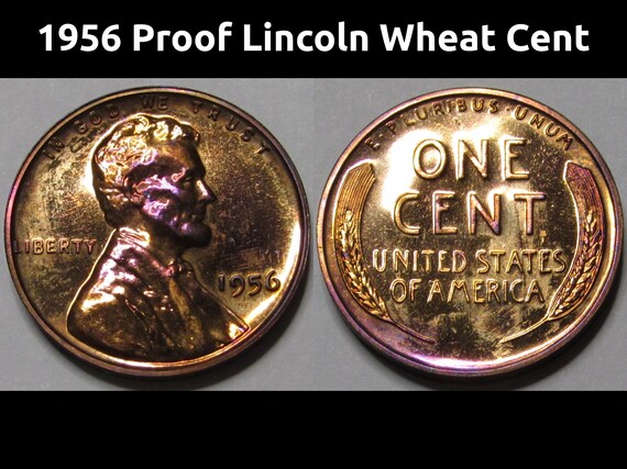 FULL TONED BU WHEAT CENT ROLL 1909-1958 // 50 COINS VINTAGE 