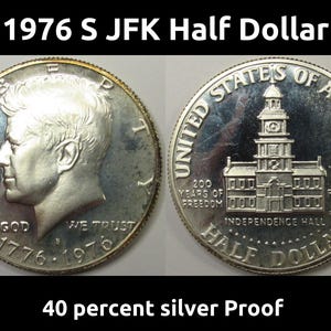 Bicentennial silver proof coins - Etsy 日本