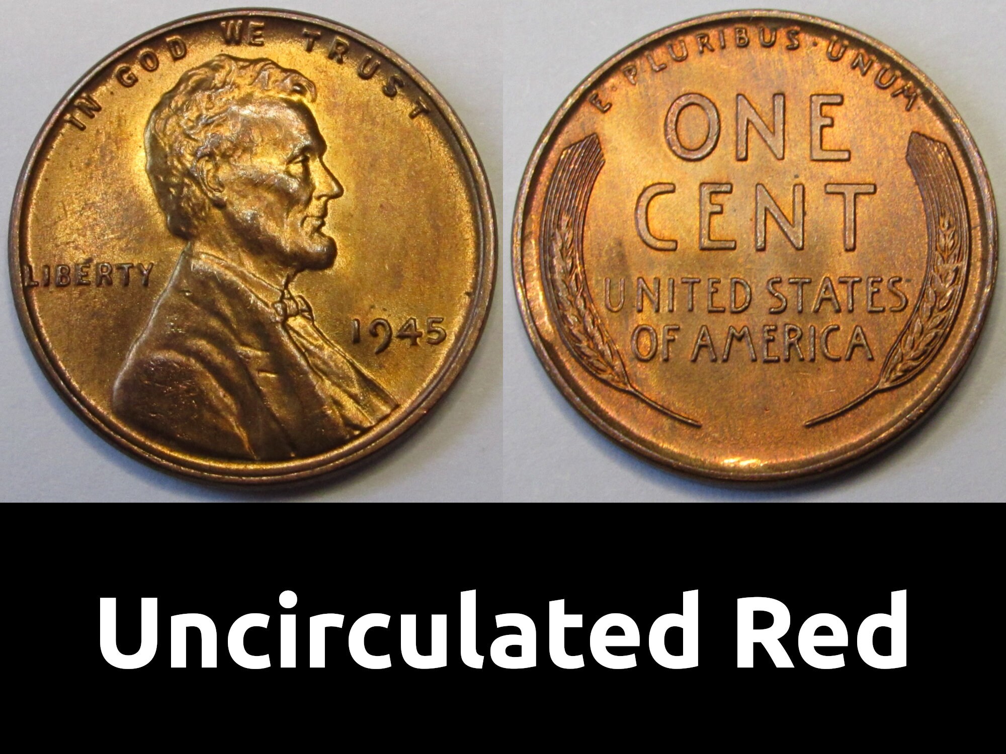 リンカーン小麦ペニー - 1940年から1949年 PDS - 日付/ミントマーク