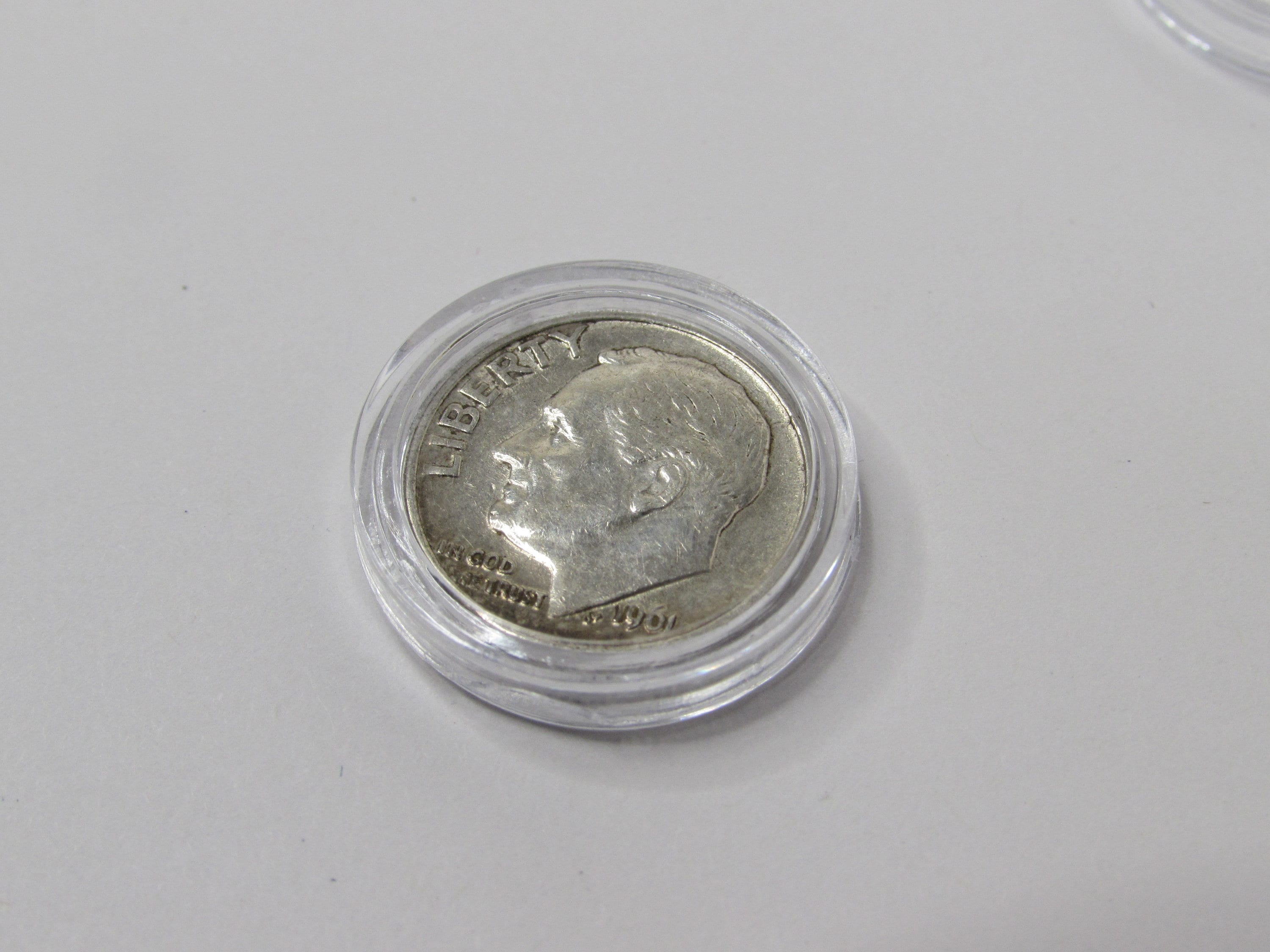 小物 dime Dime Sized Plastic Coin Capsules - 18mm Holders for Coins