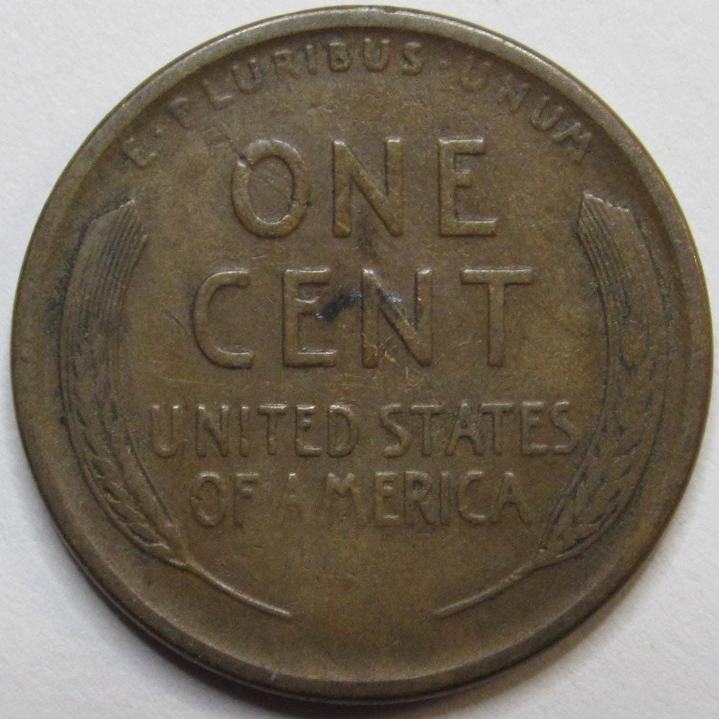 Wheat Penny 1921 S 1921-S Lincoln Penny Rare Pennies US Coins
