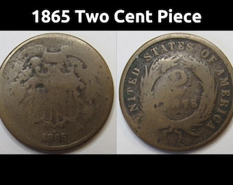 1865年米国3セント硬貨（穴あり） - Etsy 日本