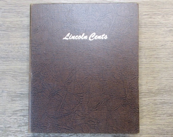 Dansco album for Lincoln Cents - 1909-2000 - vintage album