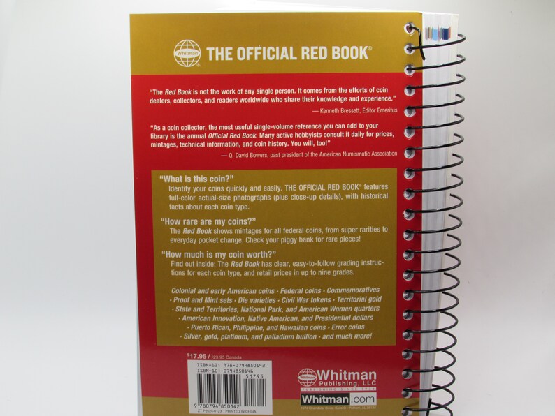 2024 United States Coins Red Book Price Guide & Coin Values Etsy