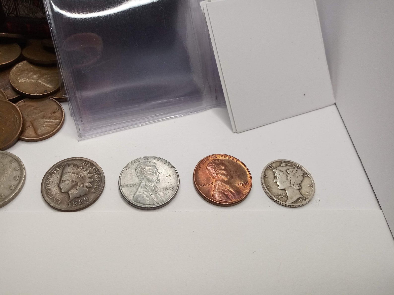 Coin Collecting Starter Kit 35 old coins / 1800s penny Etsy