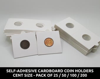 300 Fichas De Cartón Para Colección De Monedas | Cuotas sin interés
