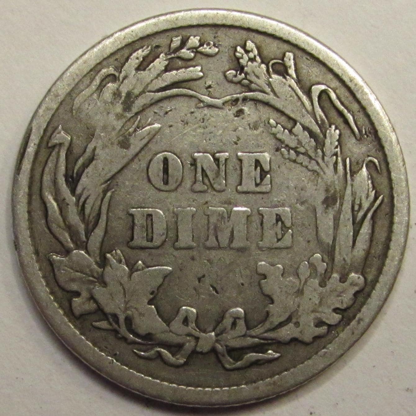 1916年バーバーダイム - 発行最終年のアメリカ製シルバーダイム