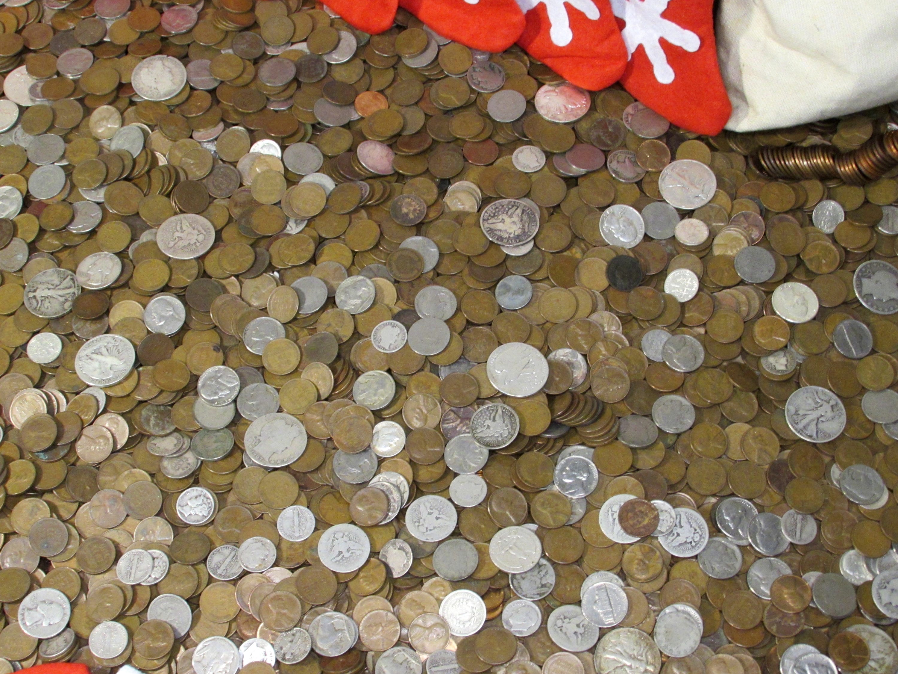 50 Old US Coins Grab Bag Estate Sale Lot 1 Oz Silver / 10 Etsy