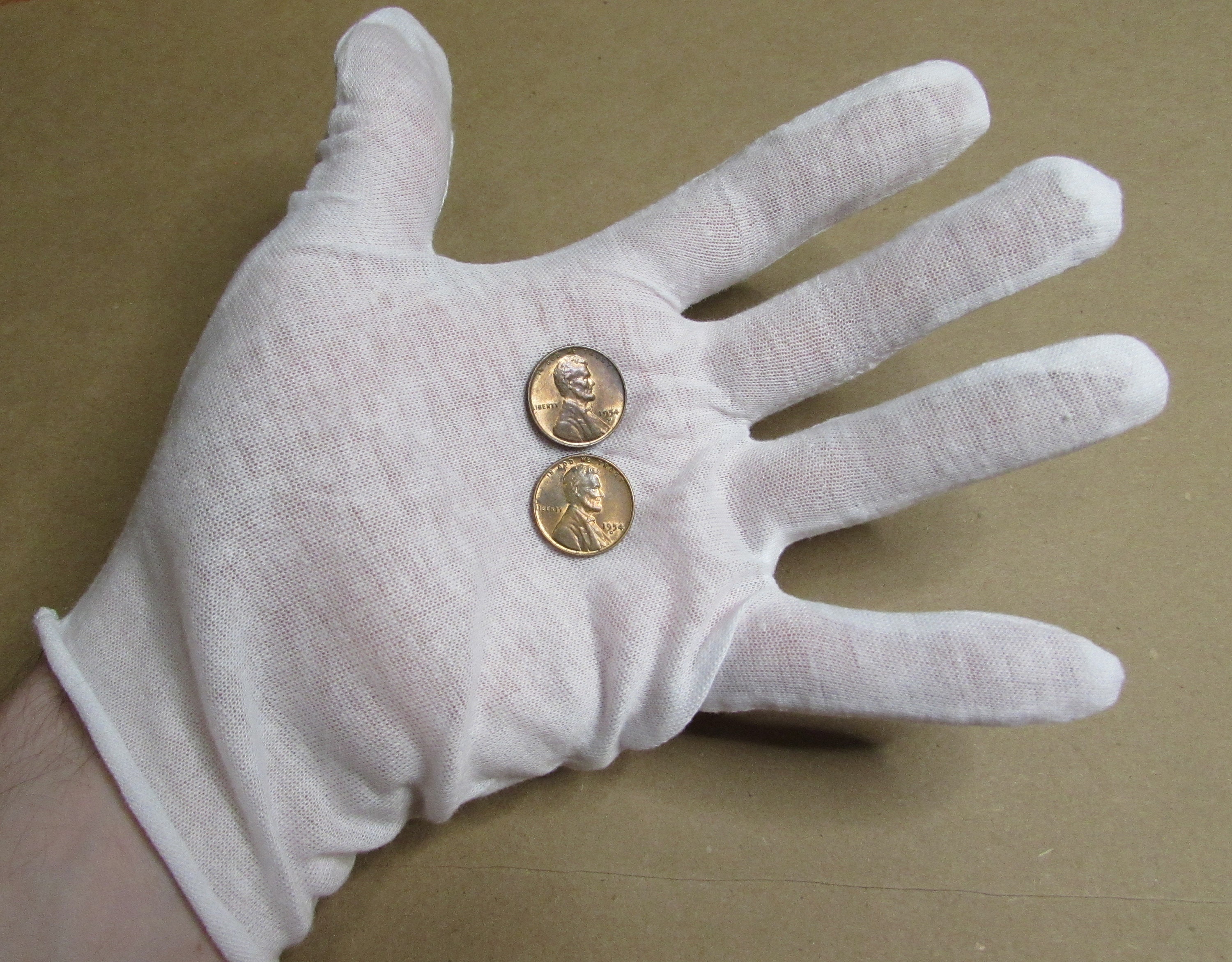 Guanti In Cotone JTKREW - 3 Paia Bianchi Per Gioielli, Monete E Foto - Foto 8