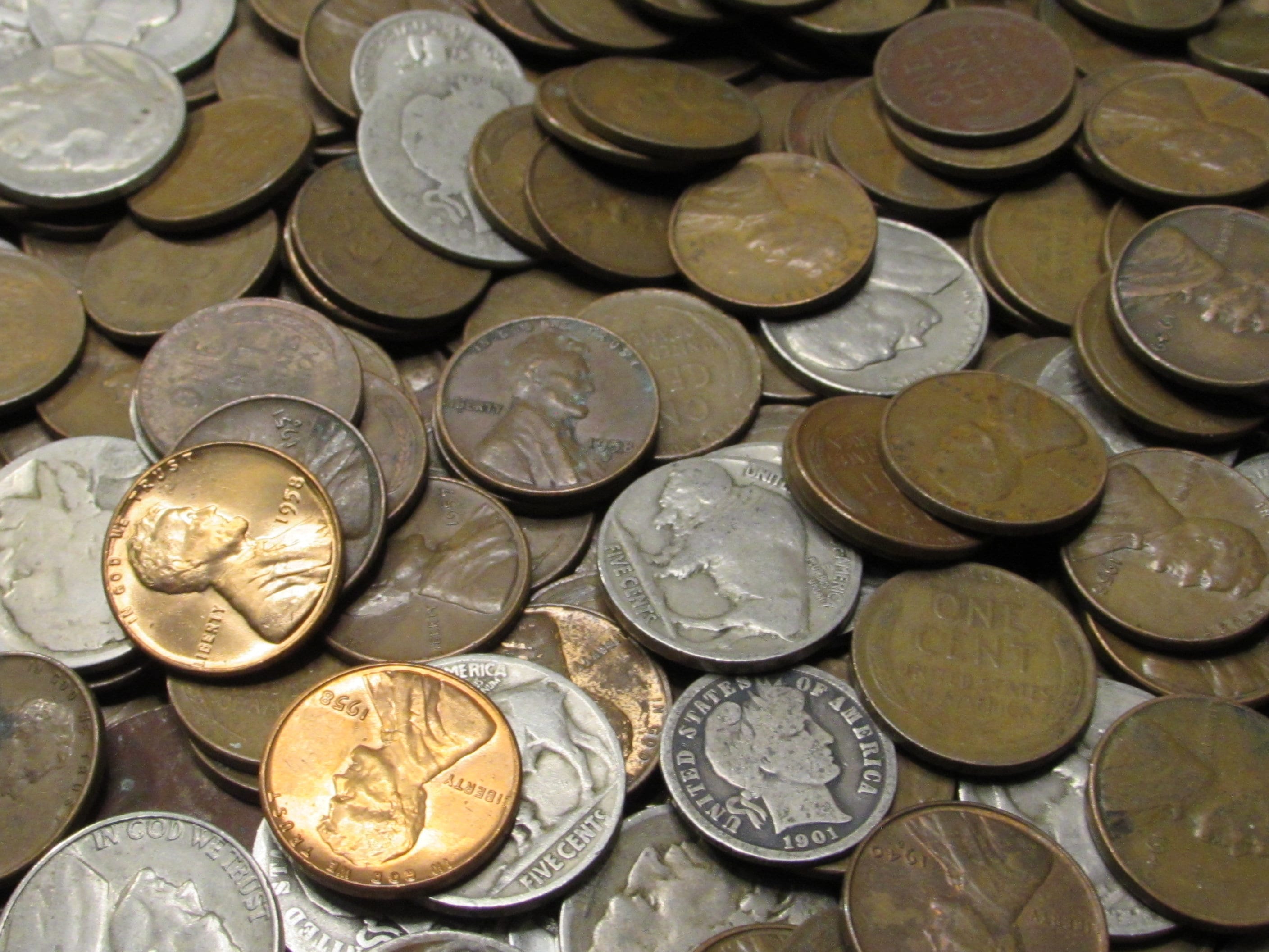 50 Old US Coins Grab Bag Estate Sale Lot 1 Oz Silver / 10 Etsy