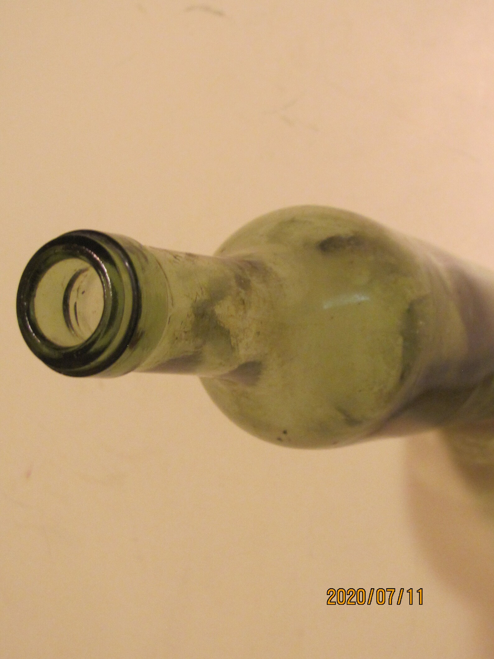 Vintage Cork Type Green 10 Wine Bottle Etsy UK