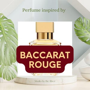 Perfume inspired by Baccarat Rouge