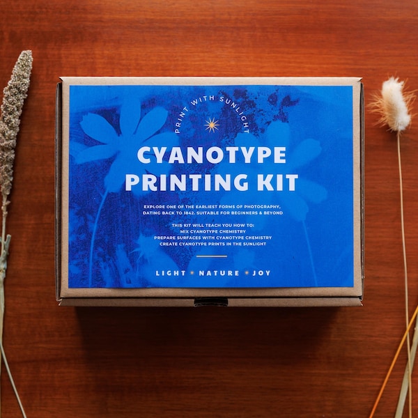 The Full Cyanotype Kit - FREE POSTAGE ~ diy sun printing, science experiment, solar printing, STEM activity, photography  ~