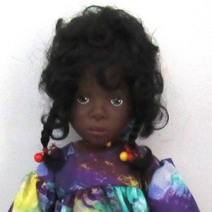 Artist Doll By Sylvia Natterer doll 18" In Original Outfit Circa 1980's