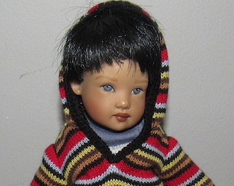 Helen Kish Boy Doll In Original Kish Outfit 7.5"