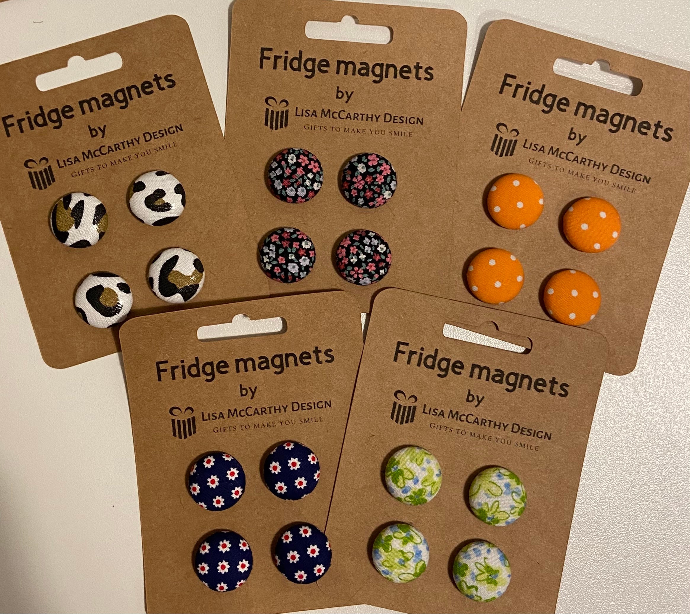 Fabric Covered Fridge Notice Board Etsy UK