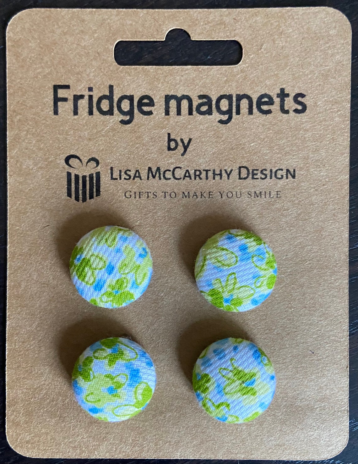 Fabric covered fridge notice board Etsy