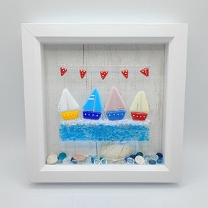 Fused Glass Boat Picture