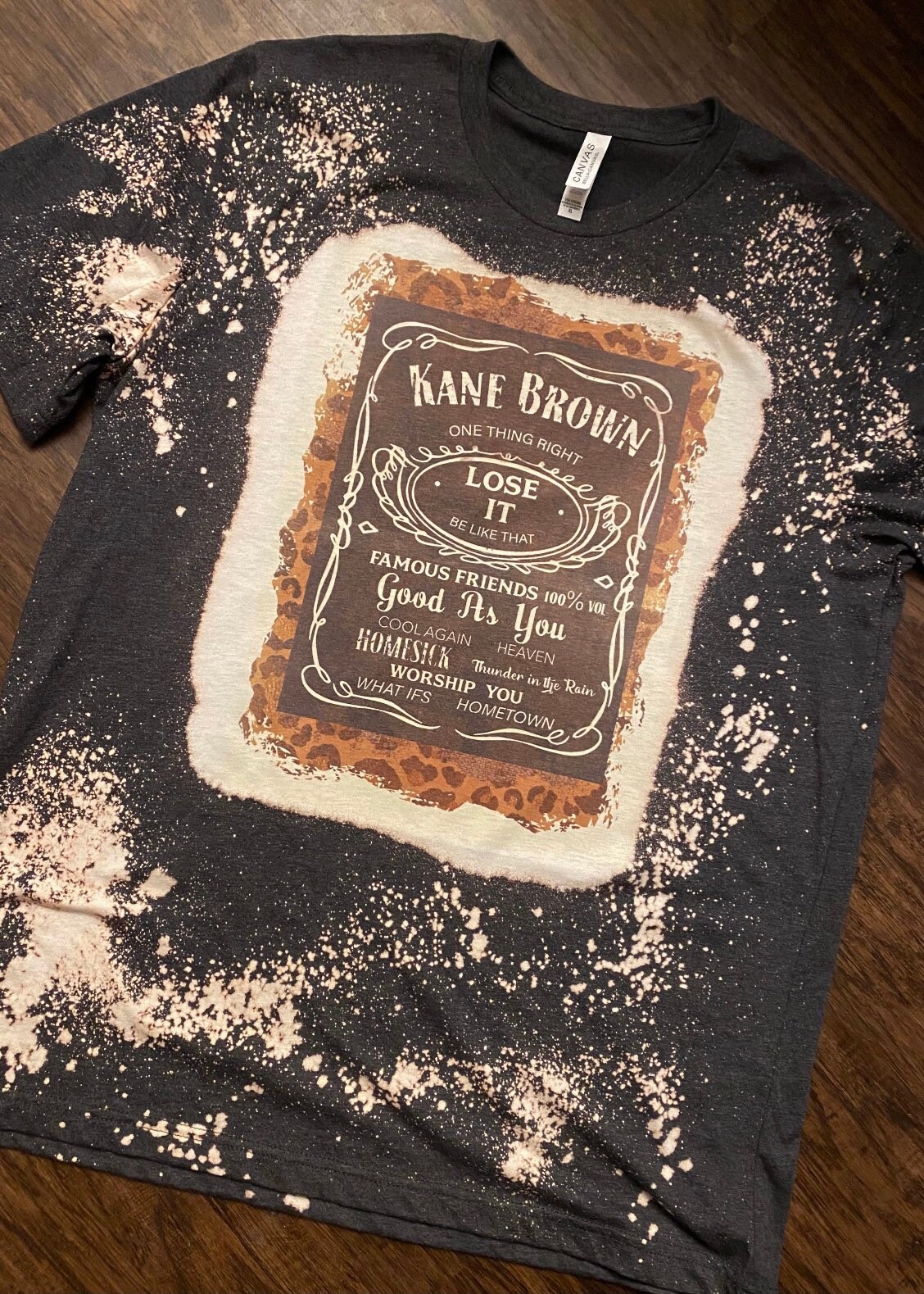 Kane brown or Zac Brown Band vintage Bleached T-Shirt | Kane Brown| m…