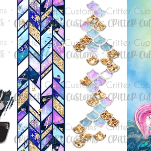 Mermaid Pen Wrap File Set