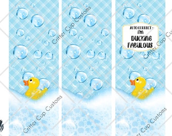 Duck Pen Wrap Waterslide Set