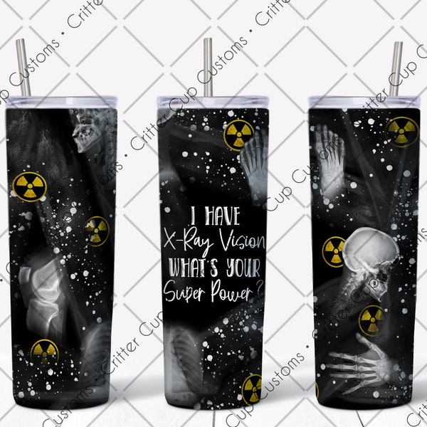 Radiology Tumbler Wrap, X-Ray Tumbler Design, 20oz Tumbler Wrap,  Sublimation Tumbler Wrap, Digital Download PNG