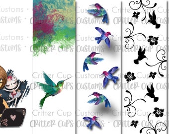 Hummingbird Pen Wrap File Set