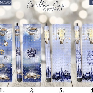 Book Pen Wrap Design, Creative Pen Wrap Png, Imagine Pen Wrap Design, Pen Wraps