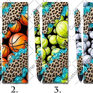 Sports Leopard 2.0 Waterslide Pen Wrap Set