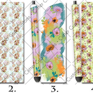 Easter Pen Wraps, Spring Pen Wraps, Pen Wrap Design, Digital Download
