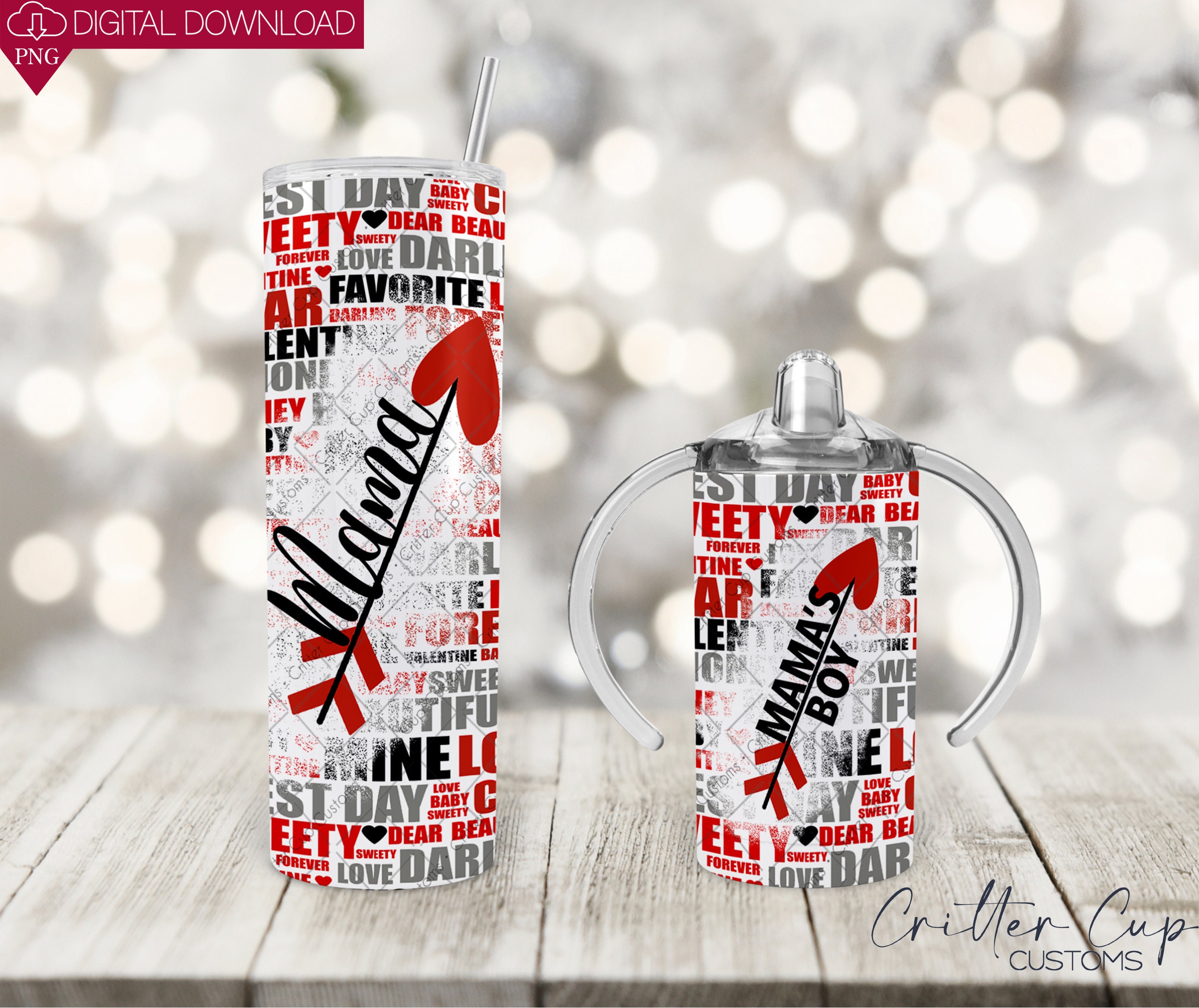 Personalized Sippy Cup Tumbler - toddler gift, baby shower gift, it's a boy,  it's a girl, Valentines and Easter gift for kids - Tim's Pens and Gifts
