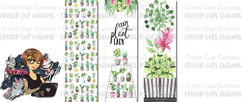 Plant Lady Pen Wrap File Set