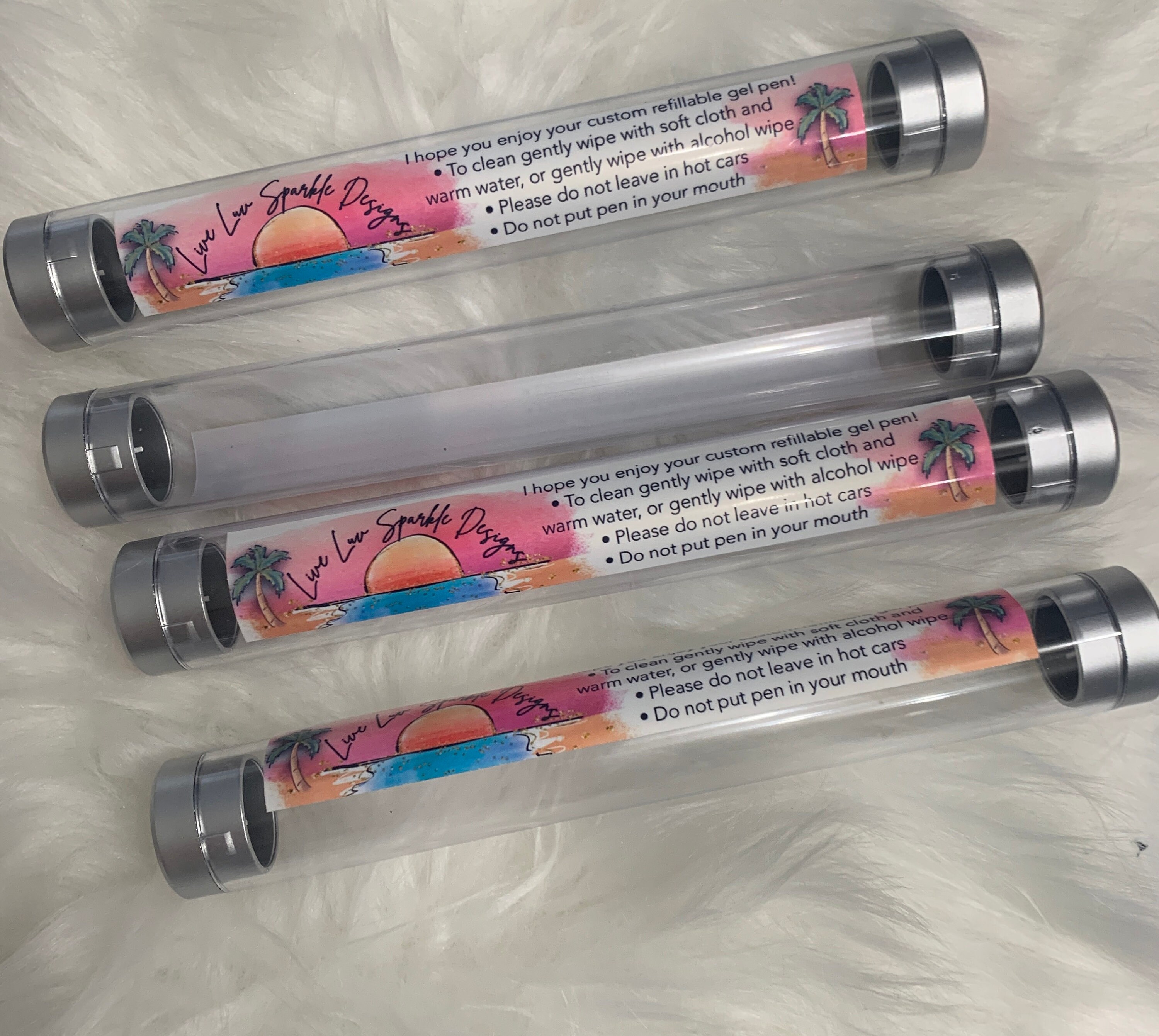 Custom Pen Packaging Tubes Ink Joy Pen Package Etsy