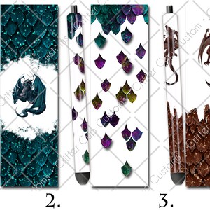 Dragon Scale pen wrap Design, Digital Download, PNG