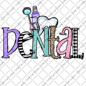 Projekt dentystyczny „Dental” Pobierz plik cyfrowy Png Sublimacja / Zjeżdżalnia wodna