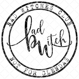 Bad Witches Club Digitale Datei PNG