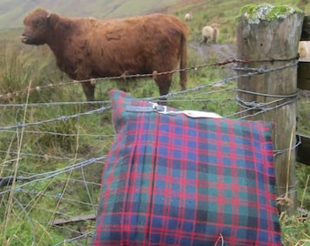 MacDonald Modern Kilt Cushion – Handmade Scottish Charm for Your Home