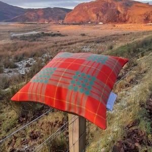 Cameron Ancient Kilt Cushion – Handmade Scottish Charm for Your Home