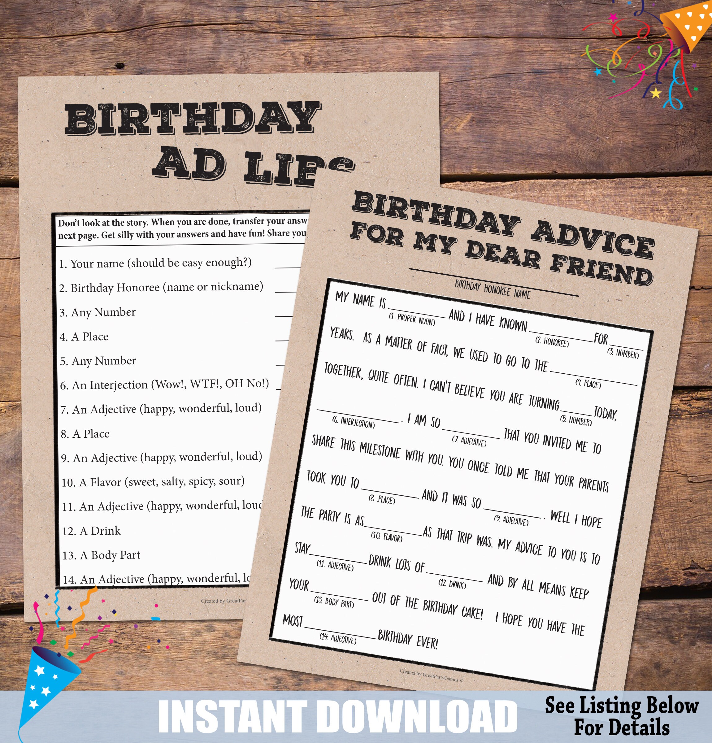 70th Birthday Party Games 1950 Party Trivia Games Born in | Etsy