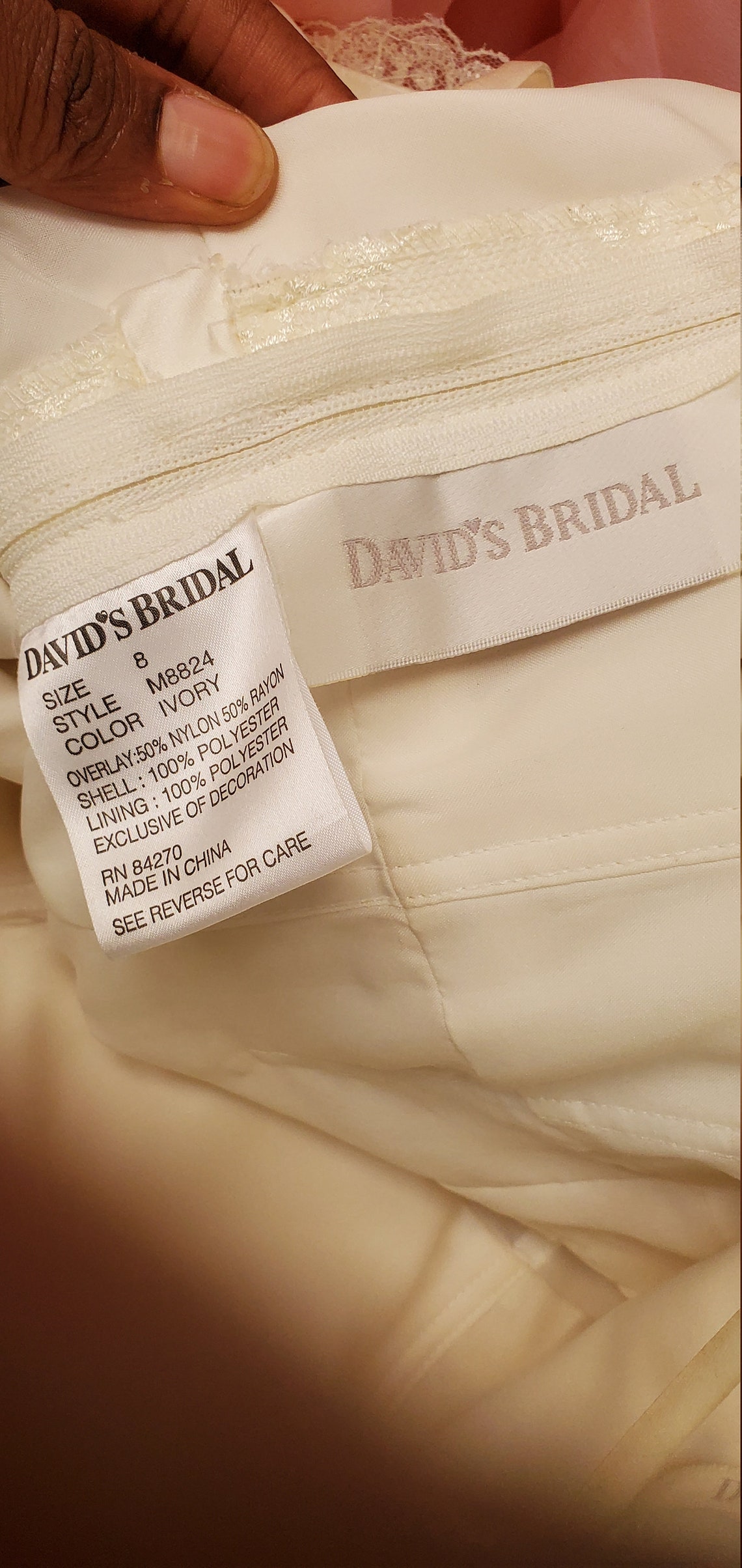 david's bridal fabric samples