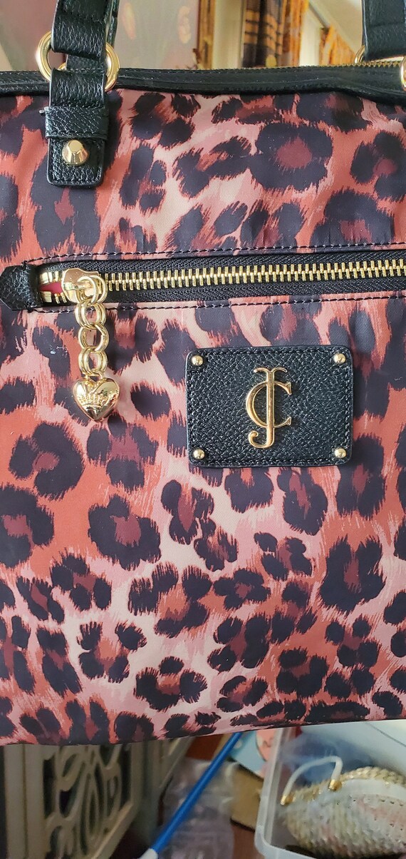 Juicy Couture Leopard Satchels