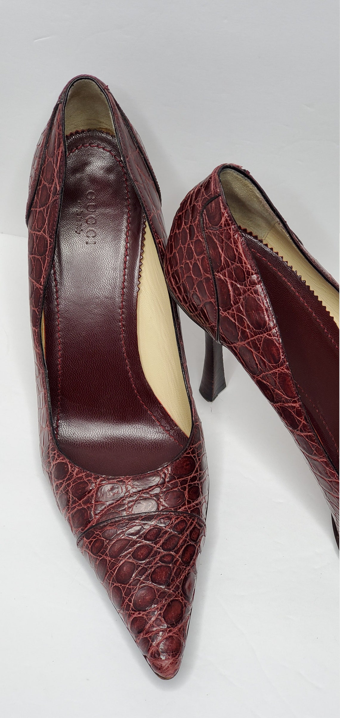 alligator stilettos
