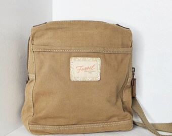 Fossil Canvas Bag - Etsy