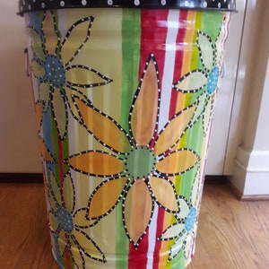 ArtCreativity Large Trash Cans Set with Lids, Set of 4, Garbage Bin To ·  Art Creativity